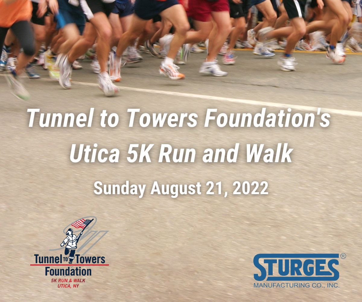 Sturges Sponsors the Tunnel to Towers Foundation's Utica 5K Run and Walk